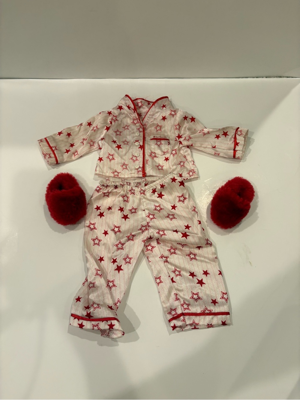 RETIRED American Girl Doll Satin STAR PAJAMAS 2005